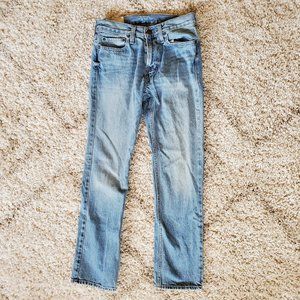 Hollister Men's Lightwash Straight Jeans - 28x30